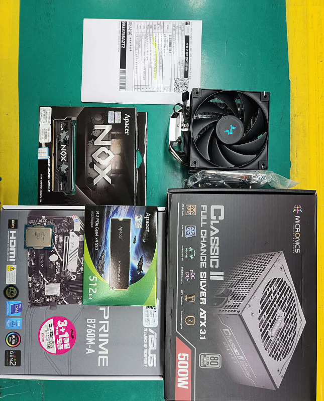 조립PC견적 사진4 인텔 코어i5-13세대 13500 (랩터레이크) (벌크), ASUS PRIME B760M-A
