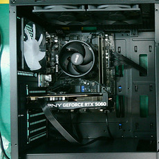 AMD 라이젠5-4세대 5600 버미어 멀티팩정품 (쿨러포함), [한성] PNY 지포스 RTX 5060 OC D7 8GB Dual Fan
