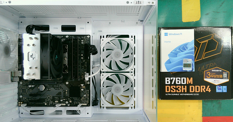 조립PC견적 사진1 인텔 코어i5-14세대 14400 (랩터레이크 리프레시) (벌크), GIGABYTE B760M DS3H D4 피씨디렉트