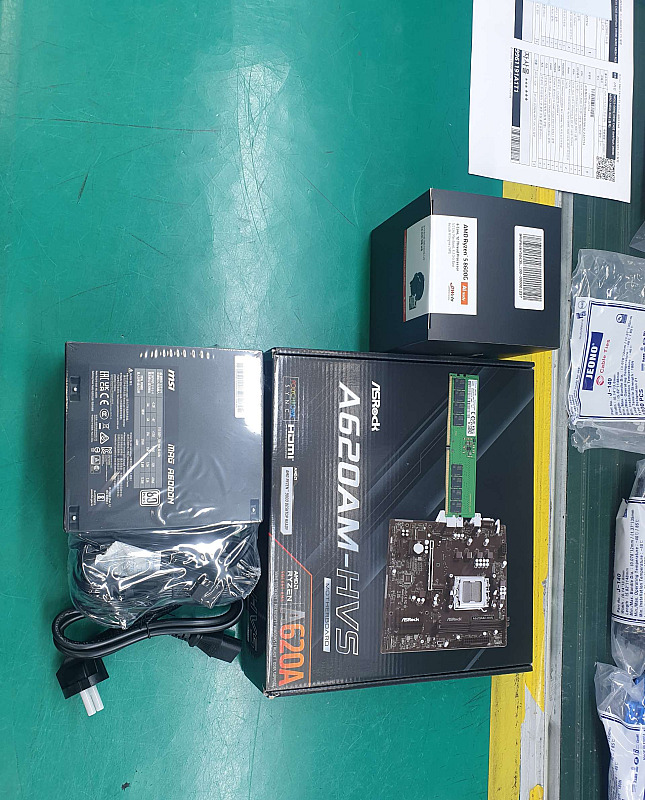 조립PC견적 사진1 AMD 라이젠5-5세대 8600G (피닉스) (멀티팩(정품)), ASRock A620AM-HVS 디앤디컴