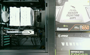 AMD 라이젠7-6세대 9800X3D (그래니트 릿지) (멀티팩(정품)), MSI 지포스 RTX 5060 Ti 벤투스 2X OC 플러스 D7 8GB : 견적 PC 갤러리