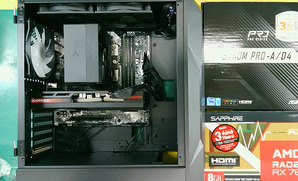 인텔 코어i5-14세대 14400F (랩터레이크 리프레시) (벌크), SAPPHIRE 라데온 RX 7600 PULSE OC D6 8GB : 견적 PC 갤러리