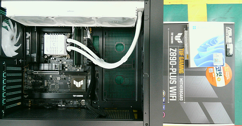 조립PC견적 사진1 인텔 코어 울트라7 시리즈2 270K Plus (애로우레이크 리프레시) (벌크), ASUS TUF Gaming Z890-PLUS WIFI 코잇