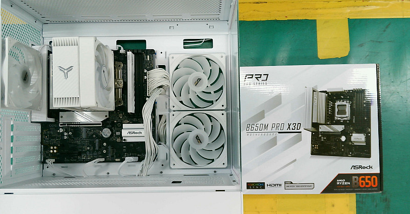 조립PC견적 사진1 AMD 라이젠5-6세대 9600X (그래니트 릿지) (멀티팩(정품)), ASRock B650M Pro X3D 디앤디컴