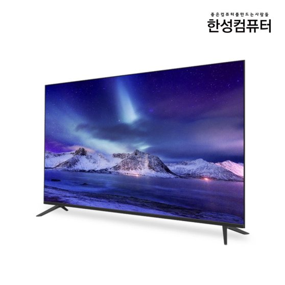 [리퍼]ELEX TV8750 4K HDR 안드로이드 TV(스탠드설치)