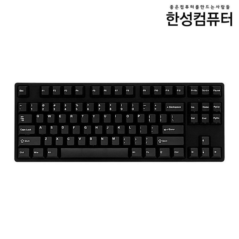 archon K77 유무선 텐키리스 기계식키보드 블랙 영문 (적축 45g)