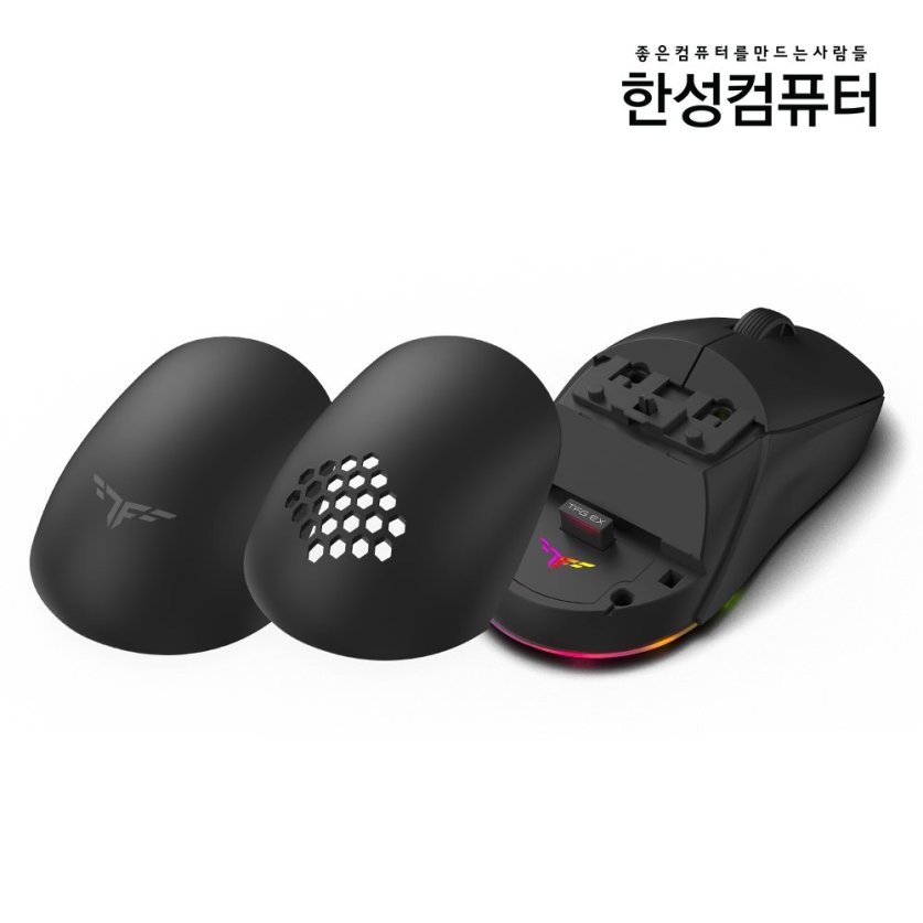TFG EX Wireless 게이밍마우스 (무선 충전독 / 소프트웨어 / 19000DPI)