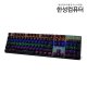 [리퍼]키보드 GTUNE GK360 Rainbow LED_Black(청축)
