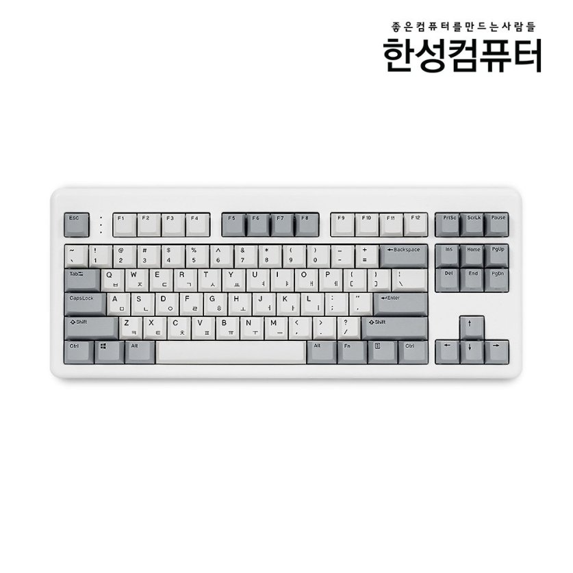 [리퍼]TFG ART Wireless V2 듀얼무선 기계식키보드 블랙 갈축 (한글)
