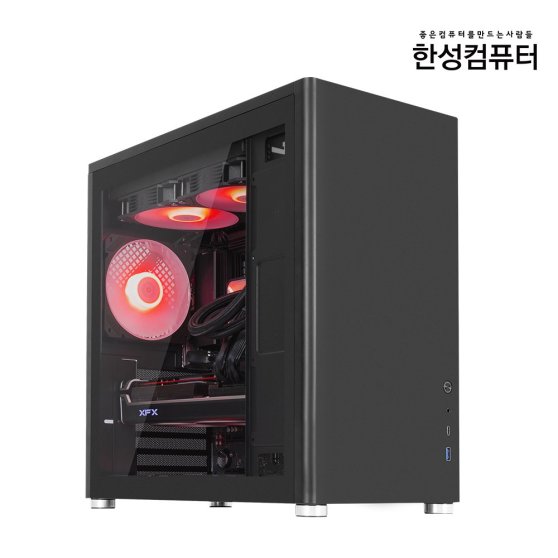 라이젠5 7500F RTX4060 Ti TFG AX3A7546i 블랙 AMD 게이밍 컴퓨터 본체 데스크탑 PC