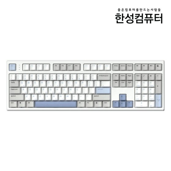 GK787SE OfficeMaster 8K 저소음 윤활 기계식 키보드 토독 (브라운슈가 토독 35g/넌클릭)