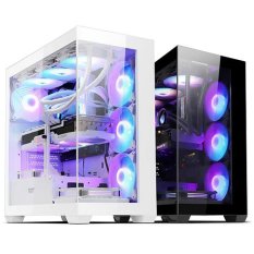 darkFlash DS900 ARGB 강화유리 화이트