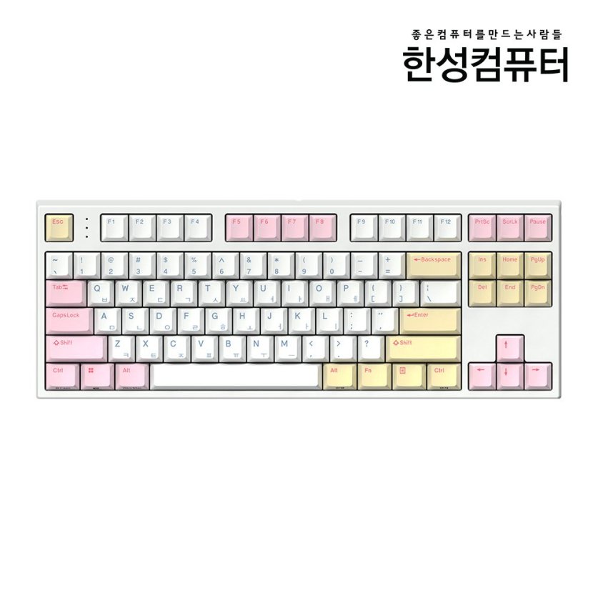 GK777SE OfficeMaster 저소음 윤활 기계식 키보드 뽀송 (딥블루/리니어)