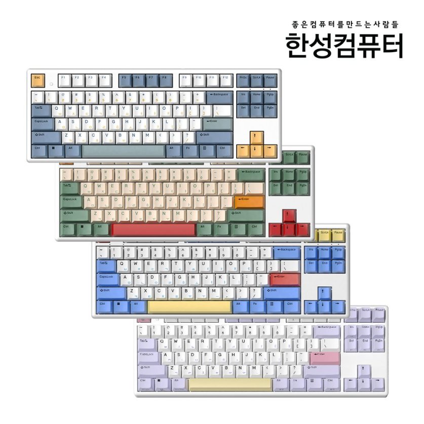 [리퍼]GK893B 염료승화 EDITION 무접점키보드 35g SURFYY