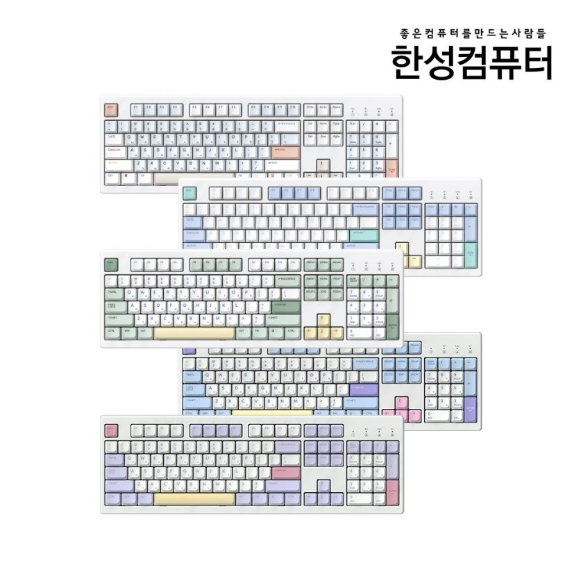 TFG Cloud CF 3모드 듀얼 가스켓 저소음 기계식키보드 (저소음 토독뽀송/동그리/대용량배터리)