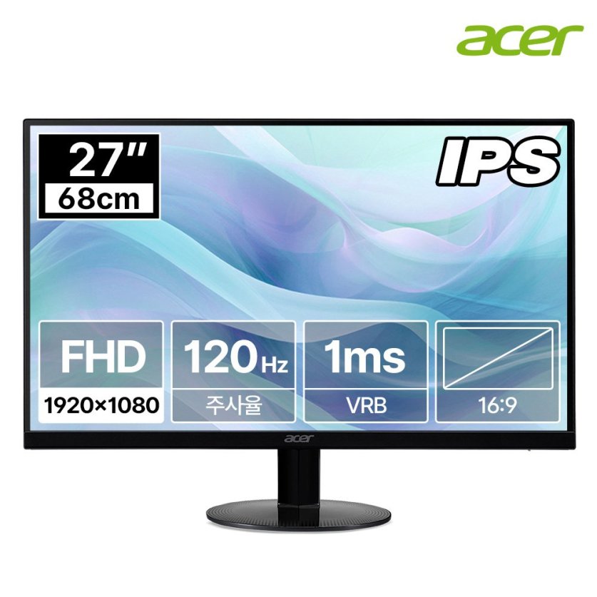 [한성] 에이서 SA270 G0 IPS 120Hz 27인치 모니터