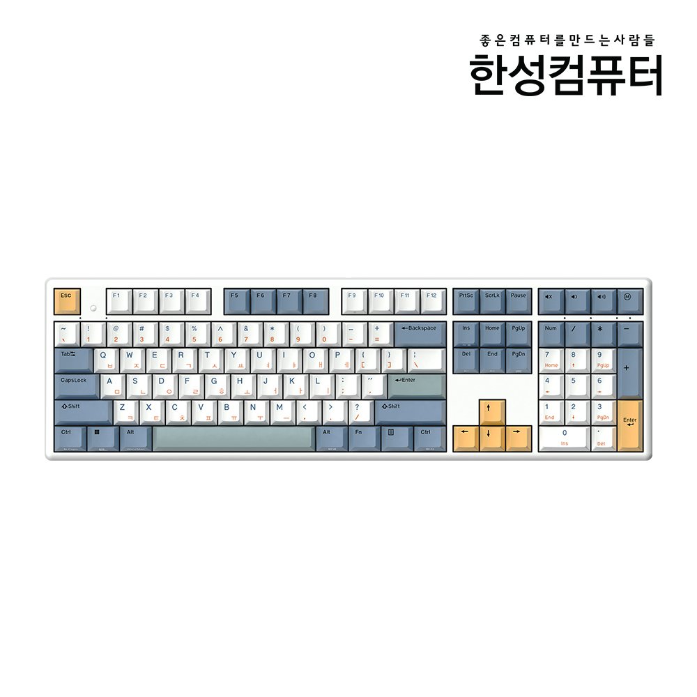 리퍼]GK898B PRO 염료승화 EDITION 8K 무접점키보드 SURFYY 35g : 한성