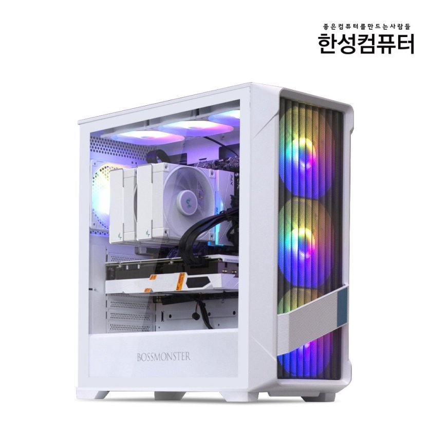보스몬스터 DX 데스크탑 케이스 (화이트)