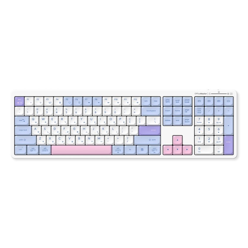 GK698 OfficeMaster 3모드 저소음 펜타그래프 키보드
