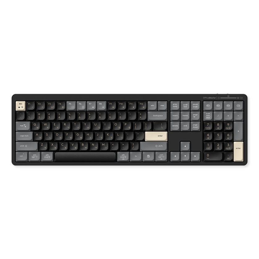 GK698 OfficeMaster 3모드 저소음 펜타그래프 키보드
