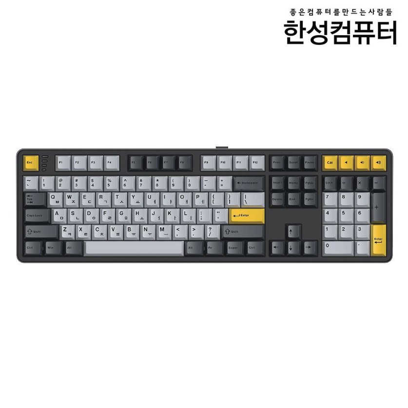 GK798PRO 3모드 폼떡 가스켓 기계식키보드 메탈화이트 에그스톤 도각 45g