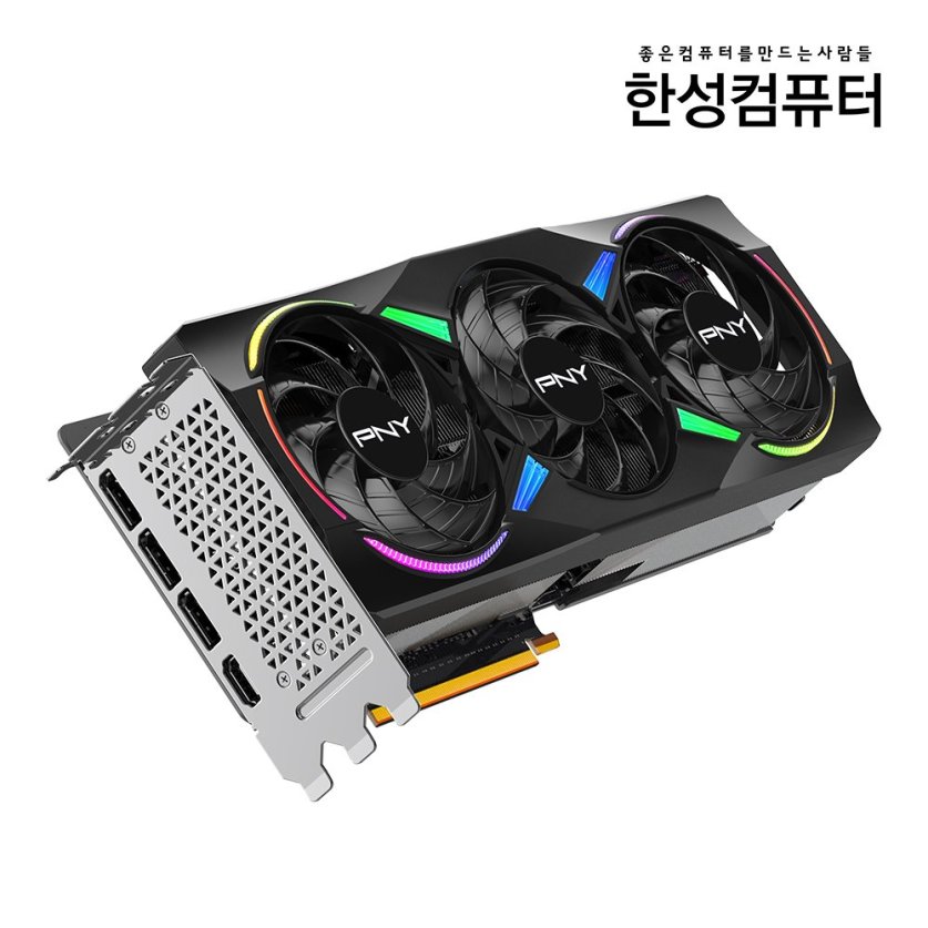 [한성] PNY GeForce RTX 5070 Ti ARGB EPIC-X RGB OC D7 16GB Triple Fan