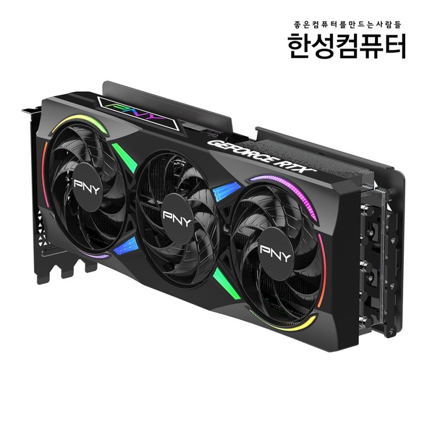 [한성] PNY GeForce RTX 5070 Ti ARGB EPIC-X RGB OC D7 16GB Triple Fan
