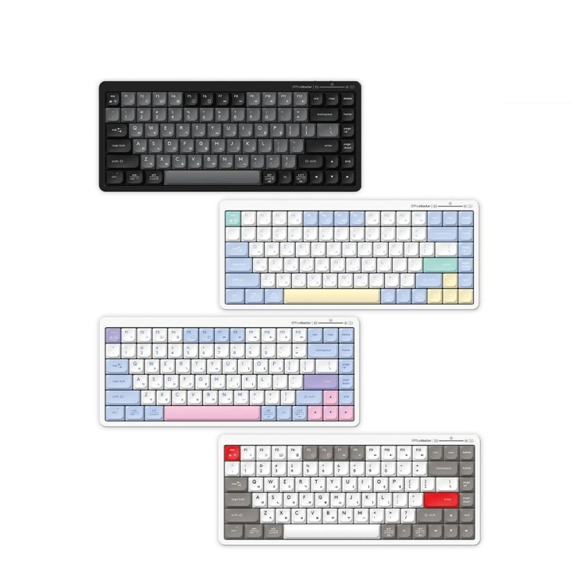 GK694 OfficeMaster 3모드 저소음 펜타그래프 키보드