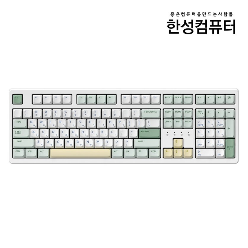 TFG Cloud Max CF 듀얼8K 유무선 가스켓 게이밍 기계식키보드 (동그리)