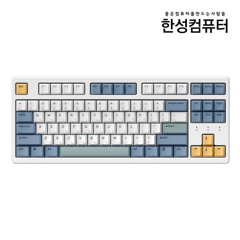 TFG Cloud Max CL 듀얼8K 유무선 가스켓 게이밍 기계식키보드 (염료승화) 모카코코아 로즈핑크 도각 45g