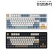 TFG Cloud Max CL 듀얼8K 유무선 가스켓 게이밍 기계식키보드 (염료승화) 모카코코아 로즈핑크 도각 45g