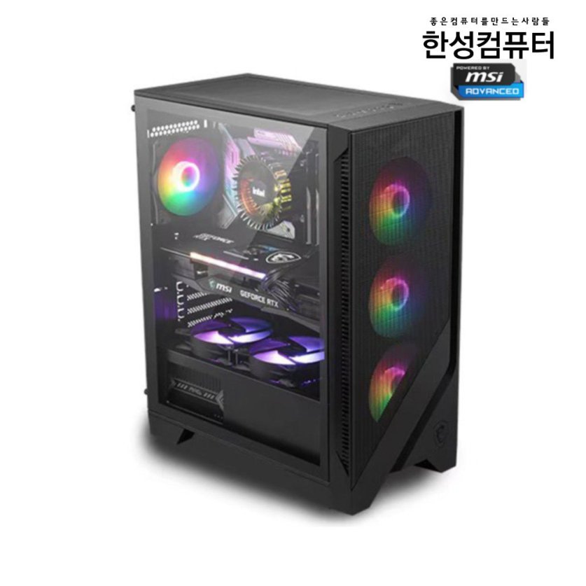 라이젠5 7500F RTX5060TI 8GB 조립PC 게이밍 데스크탑 MSI PBM A7556T