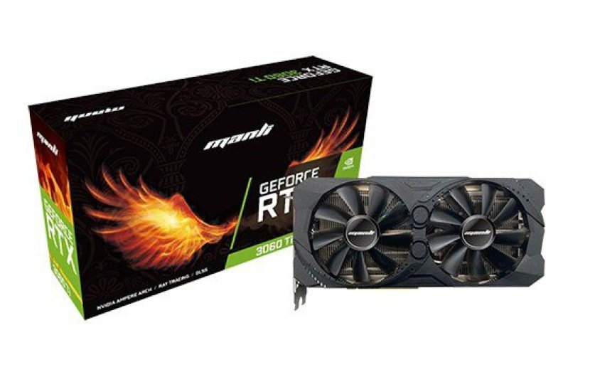 [미개봉 새상품] MANLI RTX3060 Ti Rush D6X 8GB [A/S기간 최소 26년 8월]