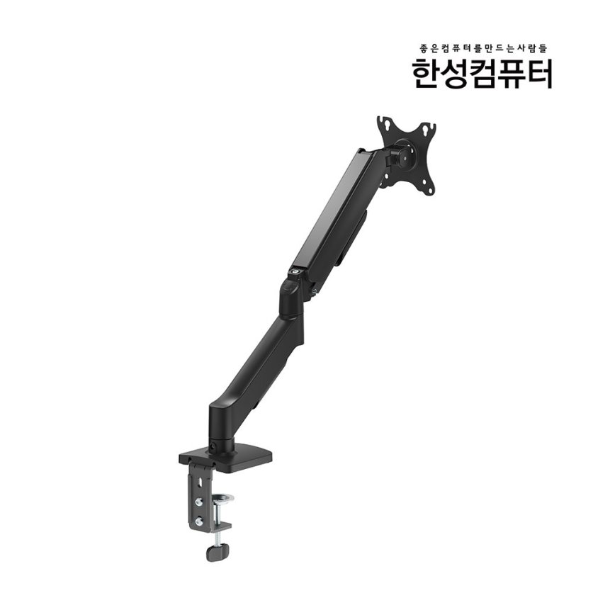 HMA100 싱글 모니터암 (블랙)