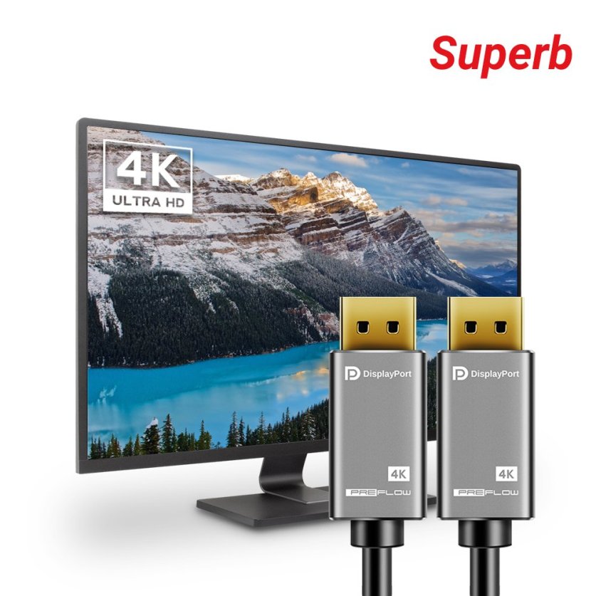 [케이블]DP Cable 1.8M Black