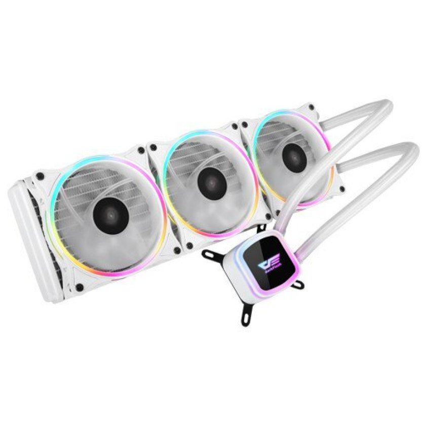 [리퍼]수냉쿨러 darkFlash Tracer DT360 ARGB 화이트[A/S 1개월]