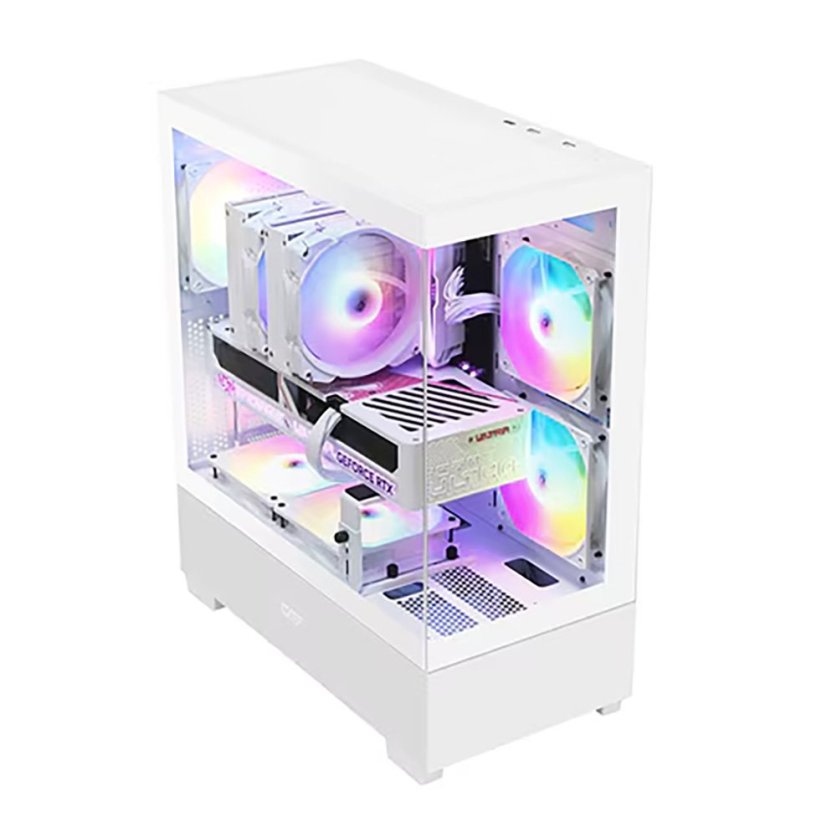 라이젠5 7500F RX9060XT 16GB+32GB+1TB 조립PC 게이밍 데스크탑 조립컴퓨터 화이트