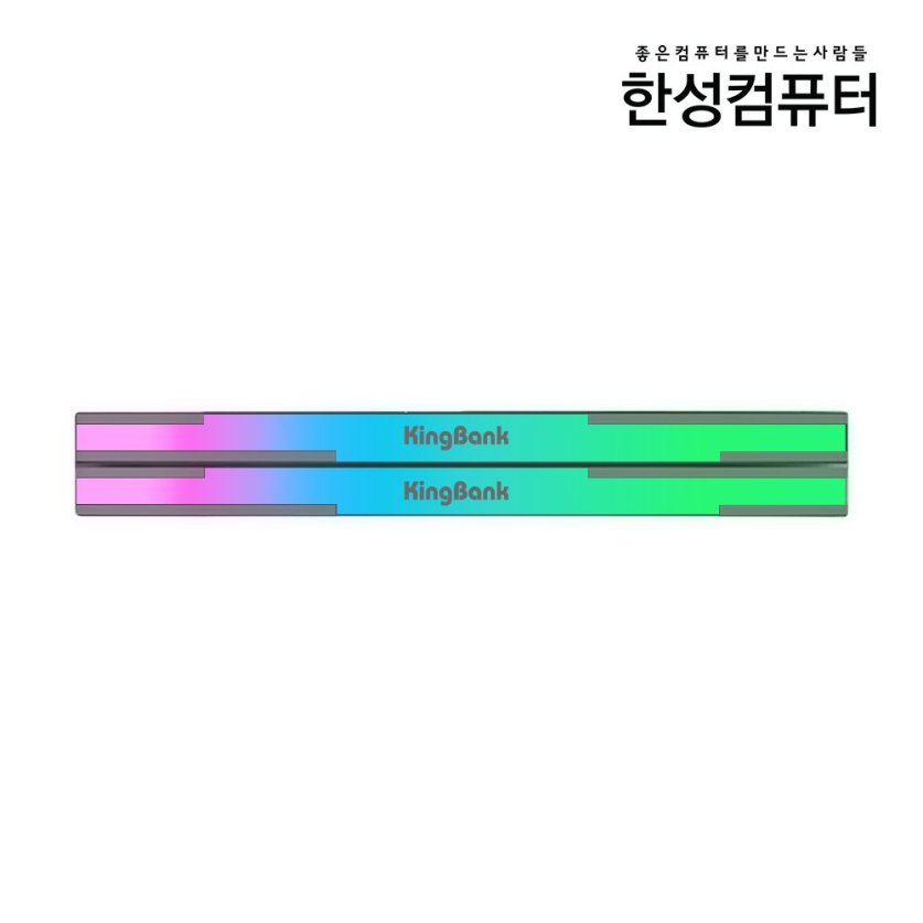 KingBank KRRW DDR5-6400 CL32 32GB(16GBx2) RGB 화이트