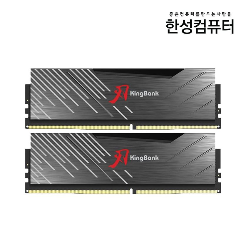 KingBank KRXB DDR5-6000 UDIMM M CL30 32GB(16GBx2) 블랙 패키지