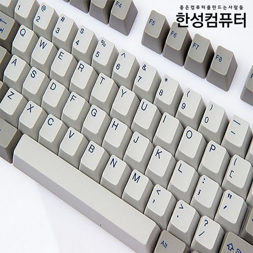 ABS 이색사출 키캡 104key 보와이 (English)