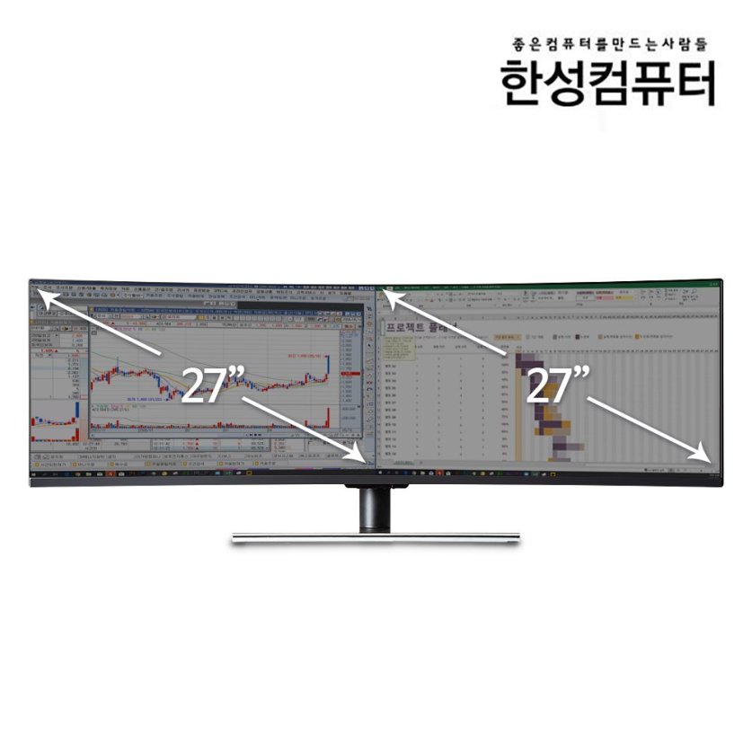 [리퍼]ULTRON 4977SUC 퀀텀닷 리얼 144 울트라와이드 게이밍