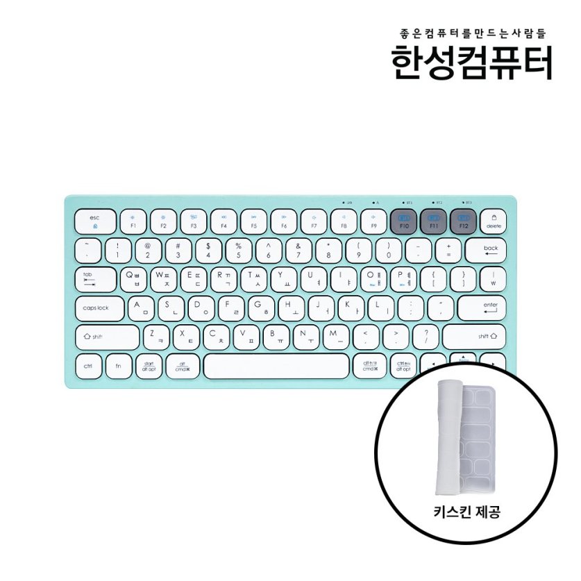 BK300 멀티페어링 블루투스 키보드 (블랙/핑크/민트/실버)