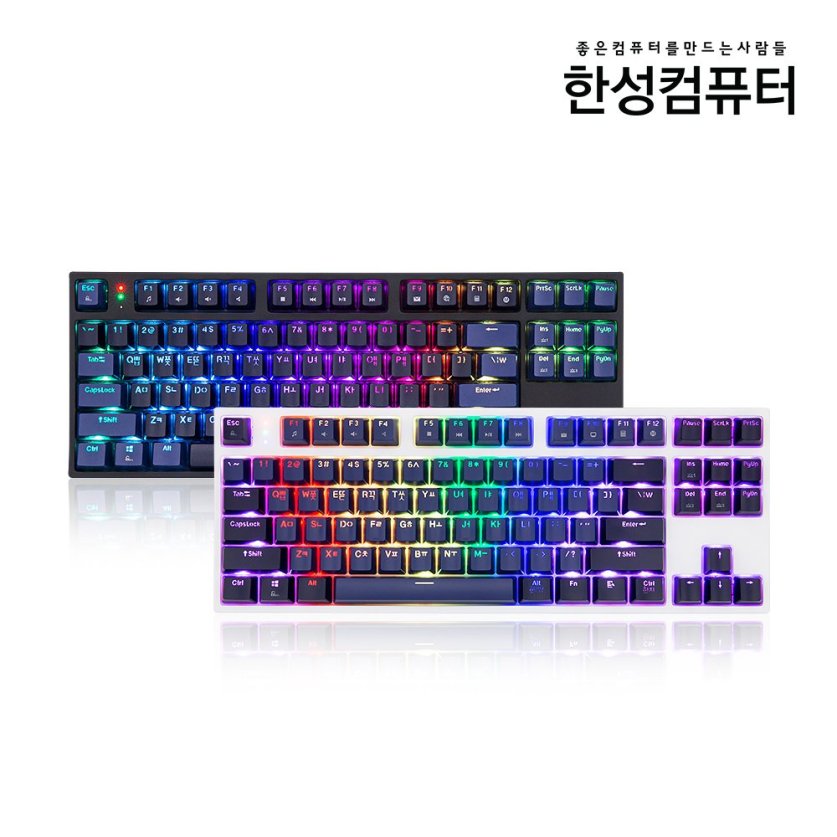 GK687 TKL 게이트론 RGB 게이밍 기계식키보드