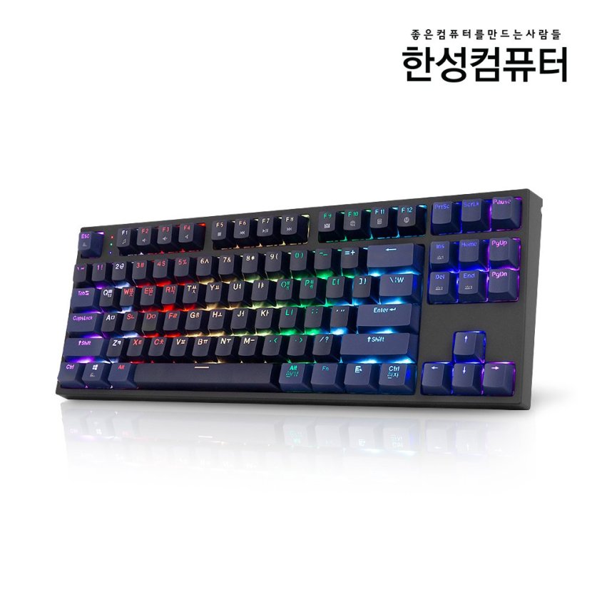GK687 TKL 게이트론 RGB 게이밍 기계식키보드